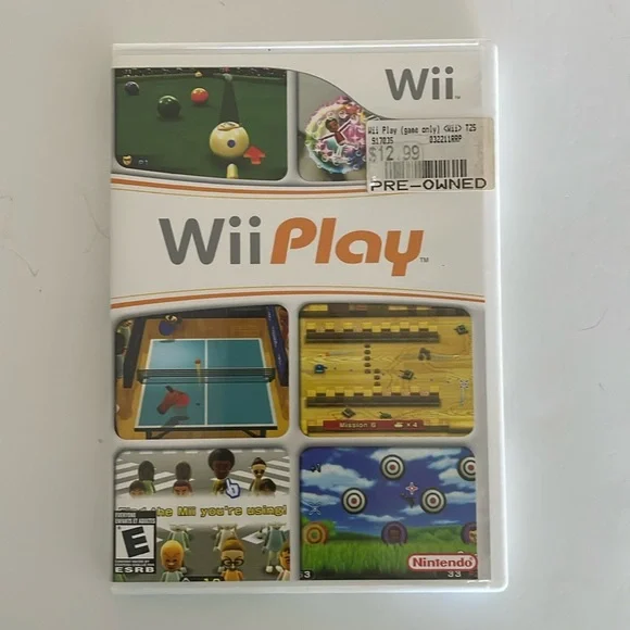 🆓 FREE When Bundled- Nintendo Wii Play Pre-owned Video Game - Picture 2 of 10